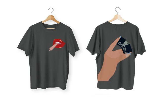 Dank Kiss T-Shirt (Black)